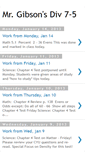 Mobile Screenshot of mrgibsonsdiv7-5.blogspot.com