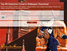 Tablet Screenshot of detectiveconanwallpaper.blogspot.com