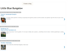 Tablet Screenshot of littlebluebungalow.blogspot.com