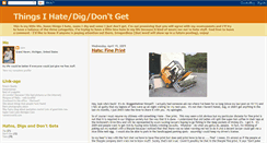 Desktop Screenshot of hatedigdontget.blogspot.com