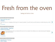 Tablet Screenshot of freshoven.blogspot.com
