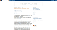 Desktop Screenshot of anonse-towarzyskie.blogspot.com