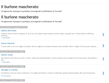 Tablet Screenshot of ilburlonemascherato.blogspot.com