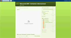 Desktop Screenshot of educared2007.blogspot.com