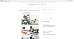 Desktop Screenshot of melindagibson.blogspot.com