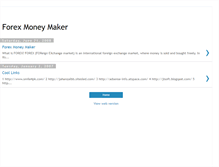 Tablet Screenshot of forex-money123.blogspot.com