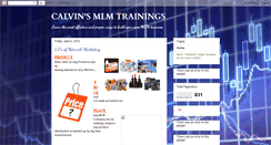 Desktop Screenshot of calvin-mlm-training-online.blogspot.com