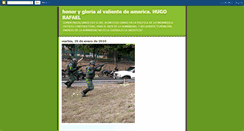 Desktop Screenshot of defensoresdelprocesobolivariano.blogspot.com