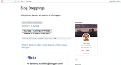 Desktop Screenshot of blog-droppings.blogspot.com