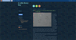 Desktop Screenshot of alittleeveryday-bloggirl.blogspot.com