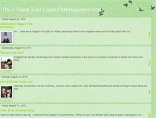 Tablet Screenshot of jteameastcoast.blogspot.com