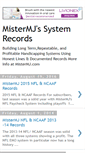 Mobile Screenshot of mistermjrecords.blogspot.com