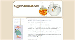 Desktop Screenshot of gigglesgrinsandgrades.blogspot.com