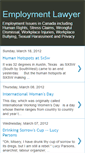 Mobile Screenshot of employmentlawyerca.blogspot.com