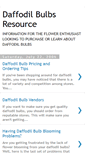 Mobile Screenshot of daffodilbulbs.blogspot.com