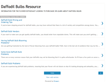 Tablet Screenshot of daffodilbulbs.blogspot.com