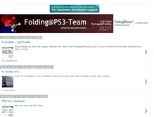 Tablet Screenshot of foldingps3team.blogspot.com
