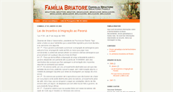 Desktop Screenshot of familiabriatore.blogspot.com