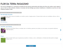 Tablet Screenshot of flordaterrapaisagismo.blogspot.com