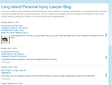 Tablet Screenshot of longislandpersonalinjury.blogspot.com