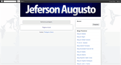 Desktop Screenshot of jefersonaugusto.blogspot.com