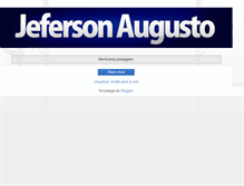 Tablet Screenshot of jefersonaugusto.blogspot.com