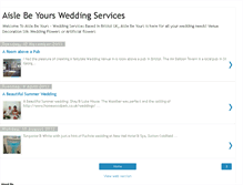 Tablet Screenshot of aislebeyours.blogspot.com