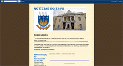 Desktop Screenshot of noticias-do-tj-pb.blogspot.com