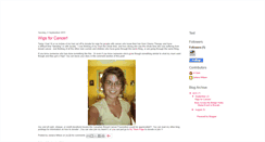 Desktop Screenshot of cibcrunforthecure.blogspot.com