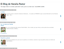 Tablet Screenshot of nataliapastor.blogspot.com