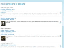 Tablet Screenshot of navegarsobreeloceano.blogspot.com