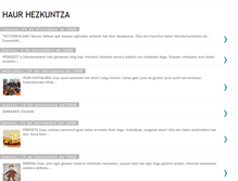 Tablet Screenshot of haurhezkuntza08.blogspot.com