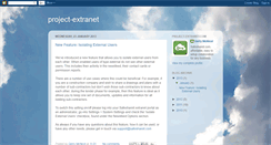 Desktop Screenshot of project-extranet.blogspot.com