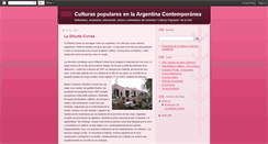 Desktop Screenshot of culturaspopulares2008.blogspot.com