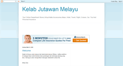 Desktop Screenshot of kelabjutawanmelayu.blogspot.com