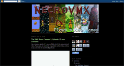 Desktop Screenshot of necrovmx.blogspot.com