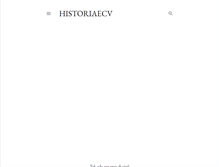 Tablet Screenshot of historiaecv.blogspot.com