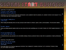 Tablet Screenshot of globalstartbusiness.blogspot.com