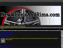 Tablet Screenshot of newwheelsandrims.blogspot.com