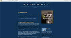 Desktop Screenshot of captainanddiva.blogspot.com