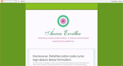 Desktop Screenshot of cursosaurea.blogspot.com