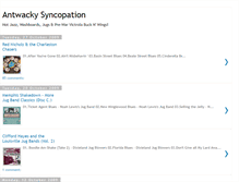 Tablet Screenshot of antwackysyncopation.blogspot.com