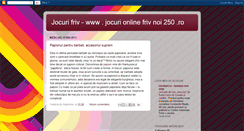 Desktop Screenshot of friv250.blogspot.com