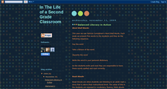 Desktop Screenshot of inthelifeofsecondgradeclassroom.blogspot.com