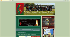 Desktop Screenshot of gruposcoutsanjudastadeo.blogspot.com