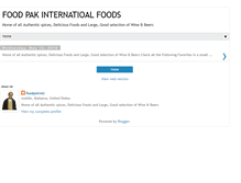 Tablet Screenshot of foodpakintl.blogspot.com