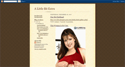 Desktop Screenshot of littlextra.blogspot.com