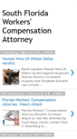 Mobile Screenshot of floridaworkerscompensationattorney.blogspot.com