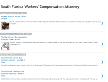 Tablet Screenshot of floridaworkerscompensationattorney.blogspot.com