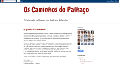 Desktop Screenshot of oscaminhosdopalhaco.blogspot.com